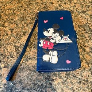 Phone Case Disney Mini And Mickey
Mouse synthetic leather Collectible